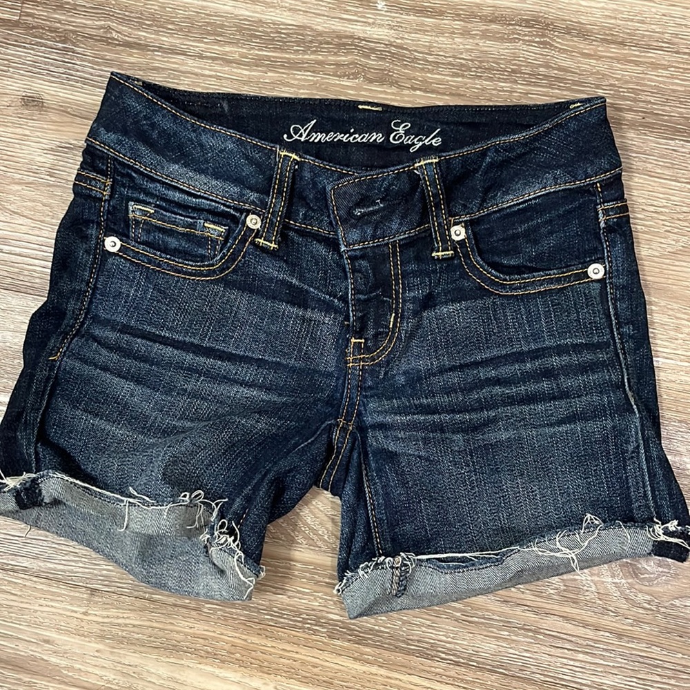 American eagle jean shorts